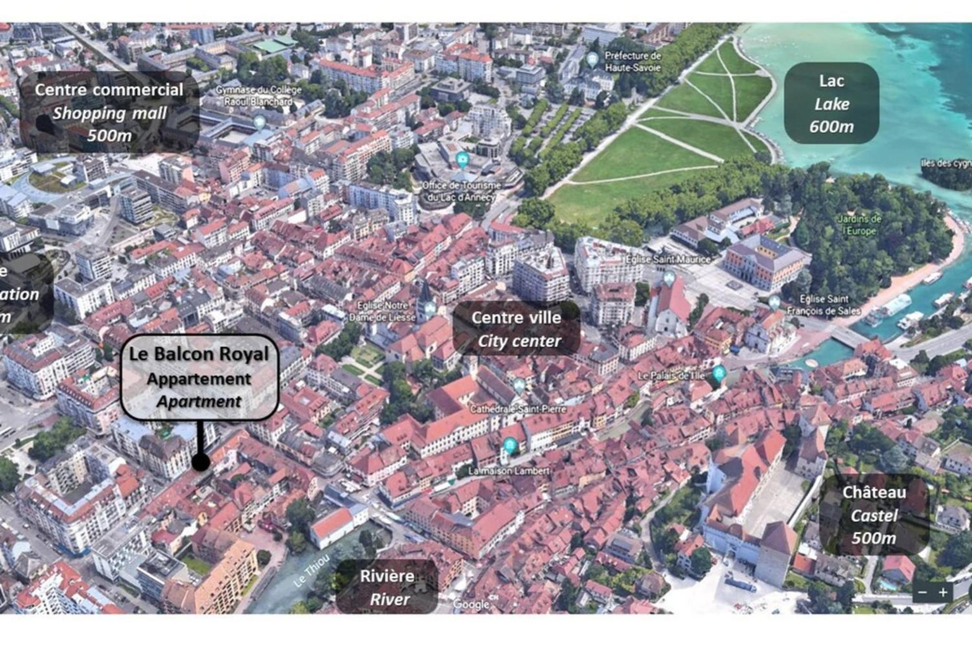 Le Royale W Balcony Leilighet Annecy Eksteriør bilde